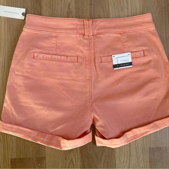 Anthropologie Chino Shorts Size 25 - Picture 3 of 10